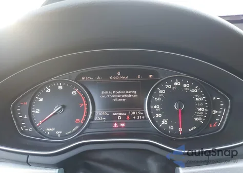 2017 Audi A4 2.0T Premium from USA, damaged, VIN WAUANAF4XHN016725